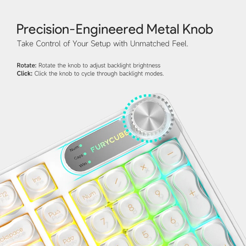 FURYCUBE IP98 Bedraad toetsenb - Gaming Keyboard Ip98 recensie en prijs