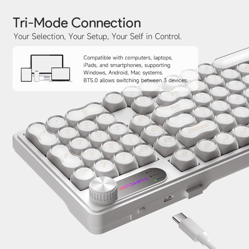 FURYCUBE IP98 Bedraad toetsenb - Gaming Keyboard Ip98 recensie en prijs