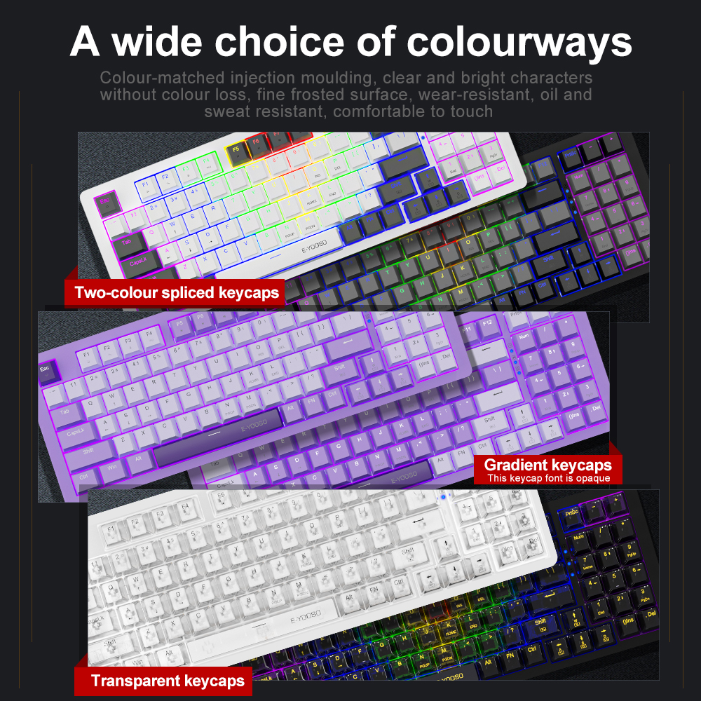 E-YOOSO Z94 Usb Mechanische Ga - Gaming Keyboard E Yooso recensie en prijs