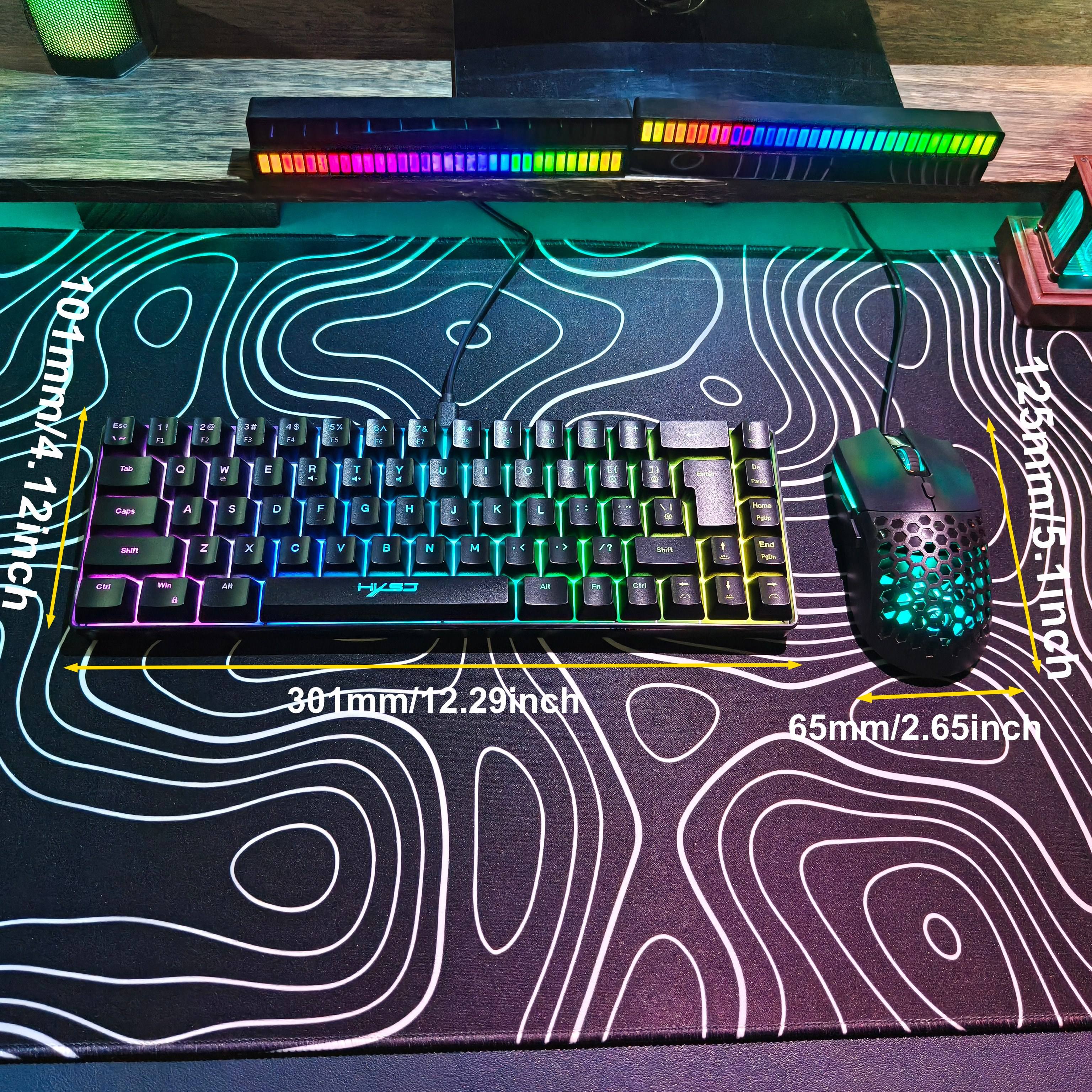 Compacte HXSJ 68-toetsen muis- - Gaming Keyboard And Mouse Set recensie en prijs