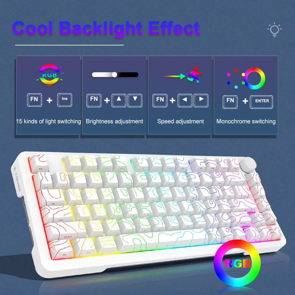 E-YOOSO RGB USB Mechanisch Gam - Gaming Keyboard E Yooso recensie en prijs