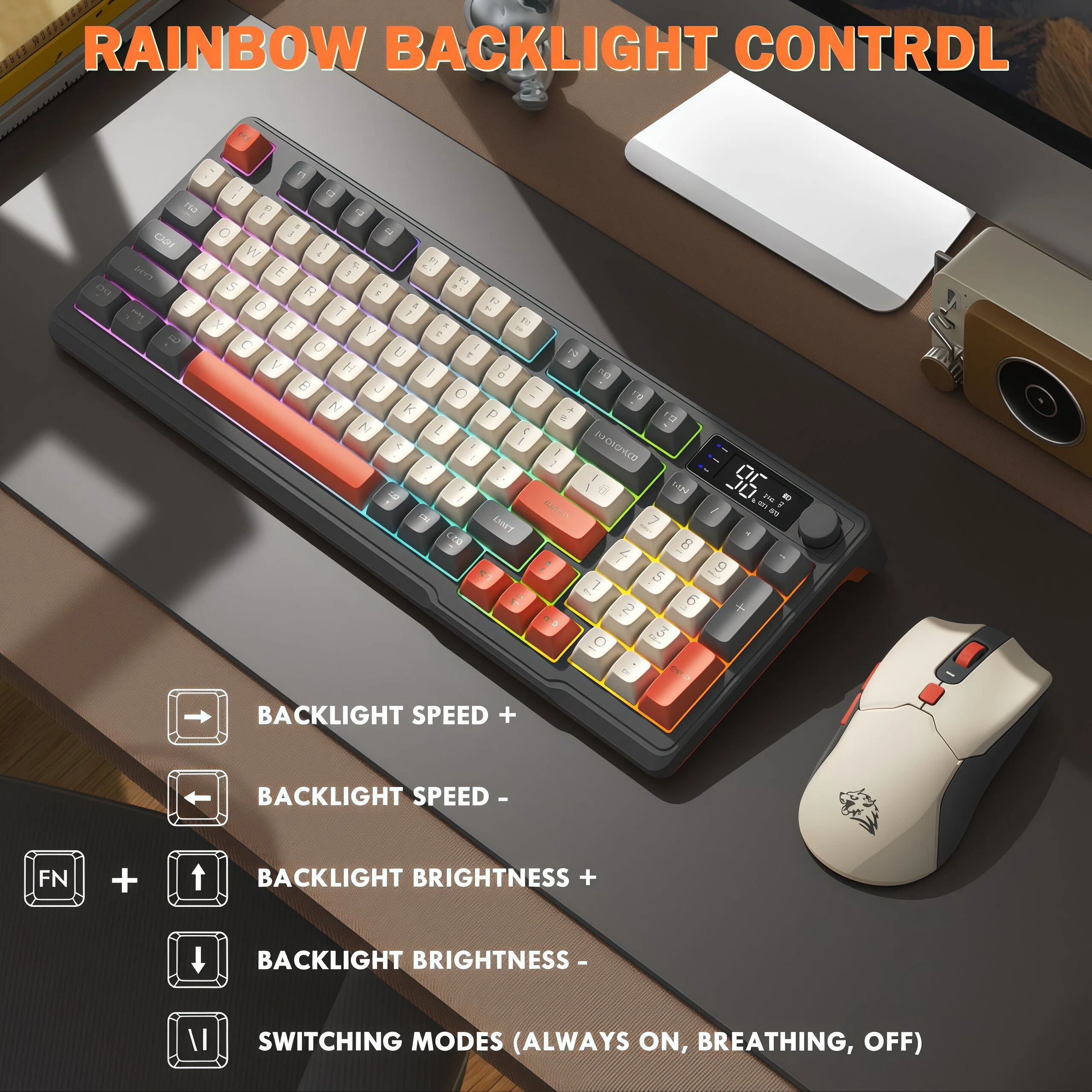 Freewolf T96 Gaming draadloos  - Gaming Keyboard Mouse And Headset Combo recensie en prijs