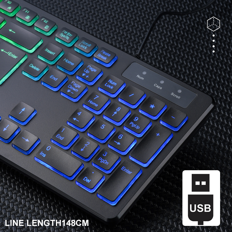 M80 ultradunne bedrade gamingt - Keyboard Gaming Mac recensie en prijs