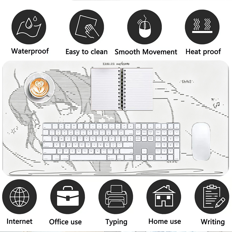 1 Stuks Lederen Muismat Anime  - Gaming Keyboard High Ground recensie en prijs
