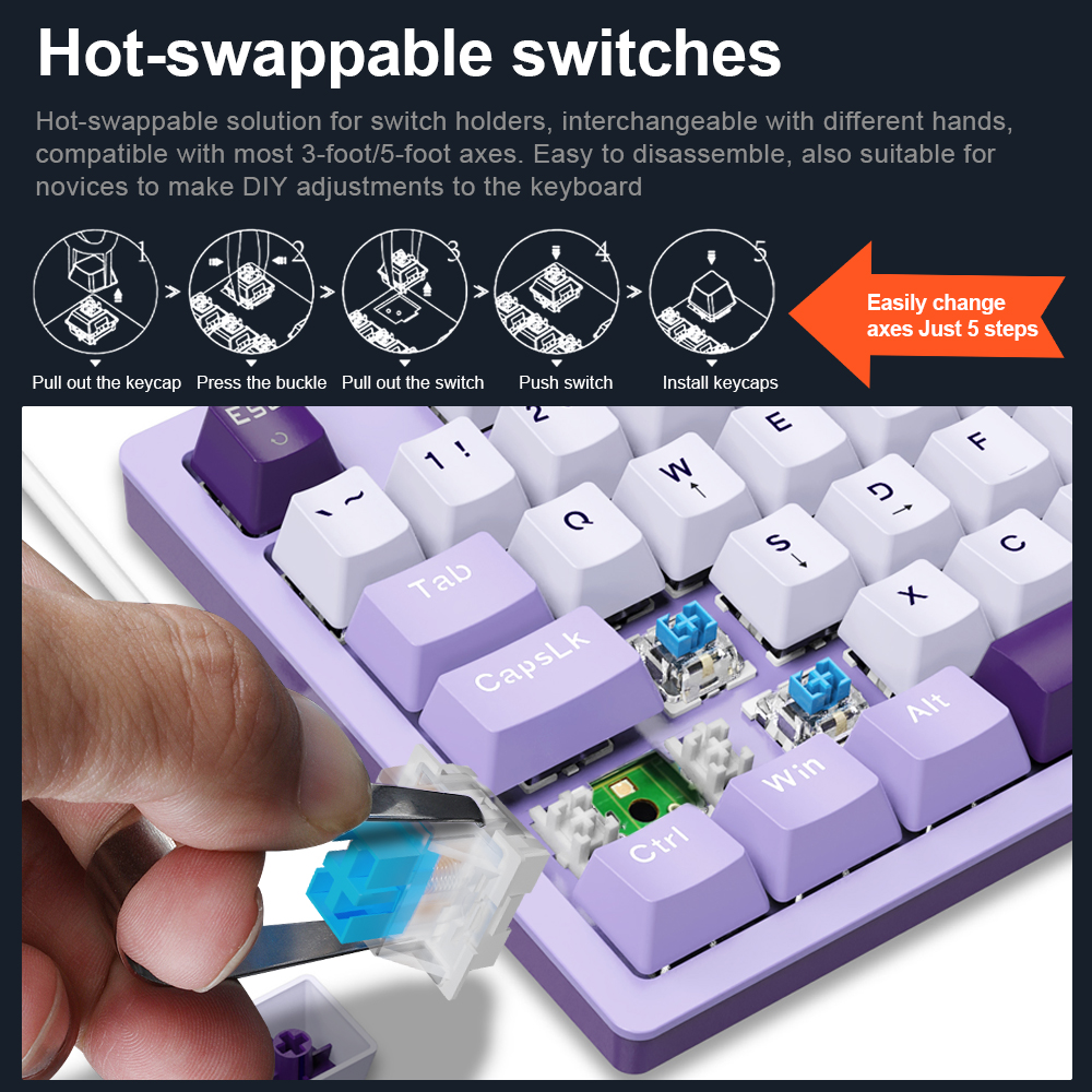 E-YOOSO Z94 USB Mechanisch Gam - Gaming Keyboard E Yooso recensie en prijs